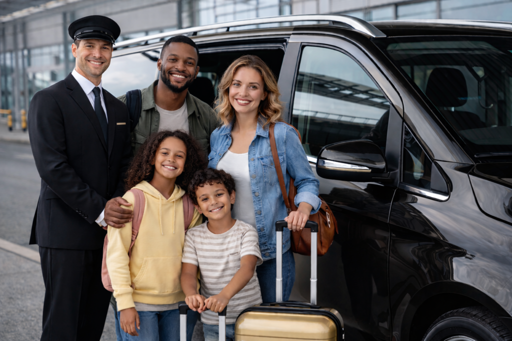 Orly to Disneyland Paris transfer vehicle