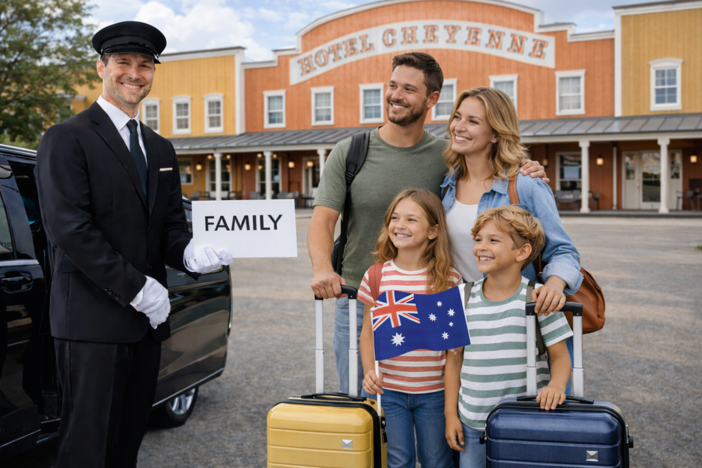 CDG to Hotel Cheyenne private transfer vehicle